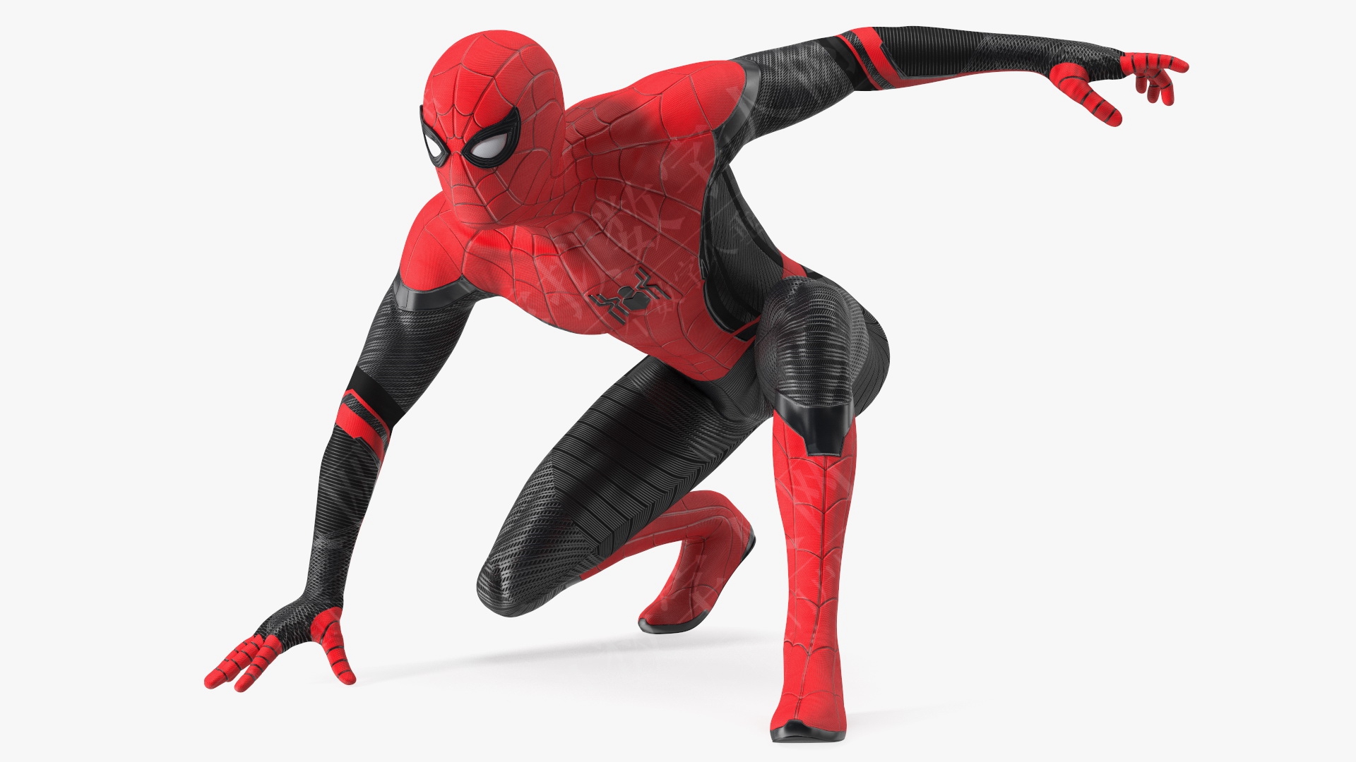 蜘蛛侠 Rigged 3D虚拟数字人模型