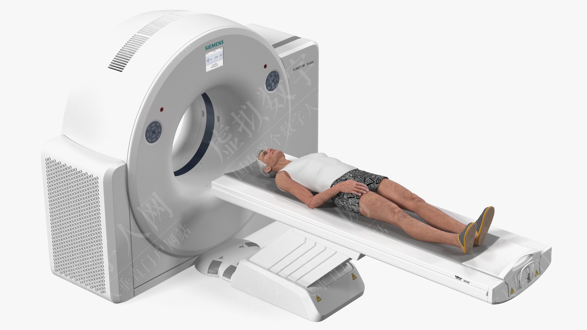 西门子与患者3D虚拟人模型
